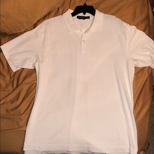 White collared shirt